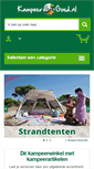 Mobile Screenshot of kampeergoed.nl